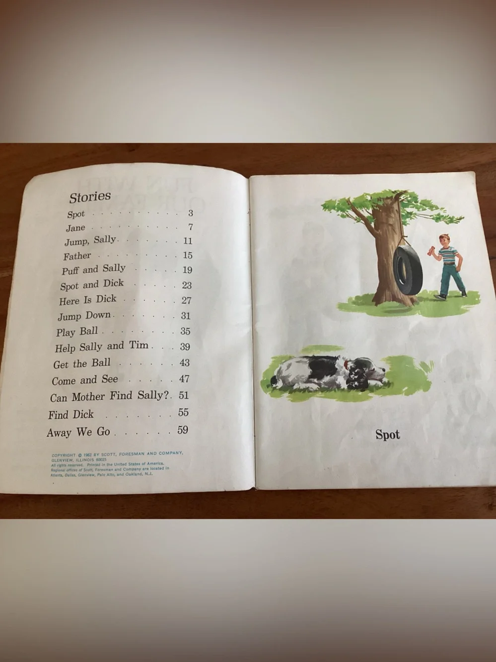 Vtg. 1962 FUN WITH OUR FAMILY The New Basic Readers from the Classic